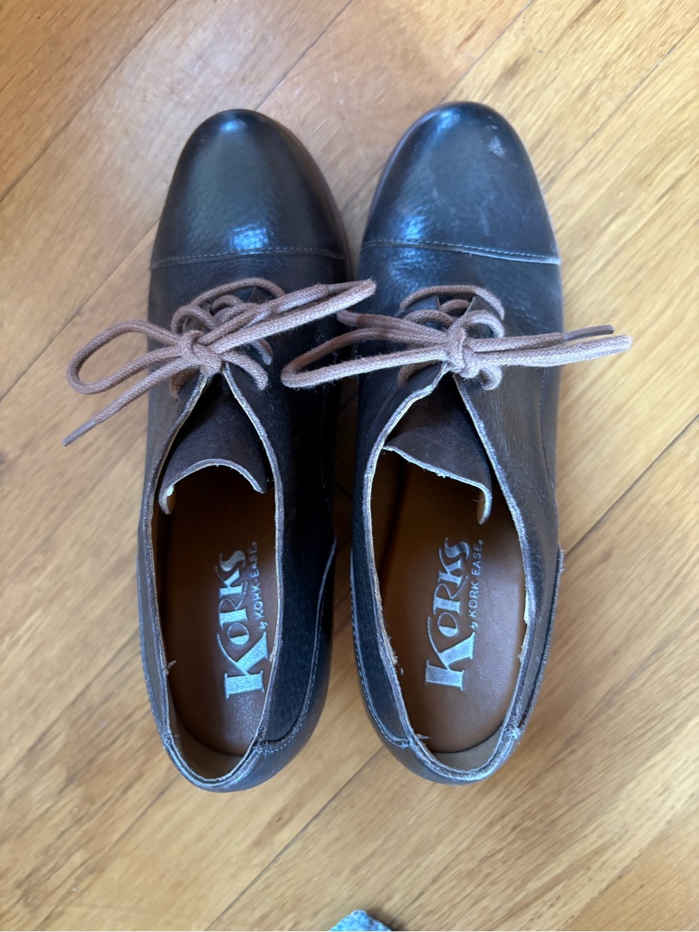 Kirk-ease Leather Oxford Lace-Up Shoes - Picture 4 of 6